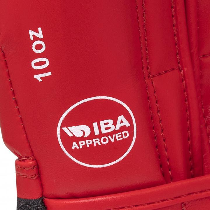 Produktbild adidas Boxhandschuhe Velcro IBA Boxing Gloves rot 12oz (12 OZ, 12)