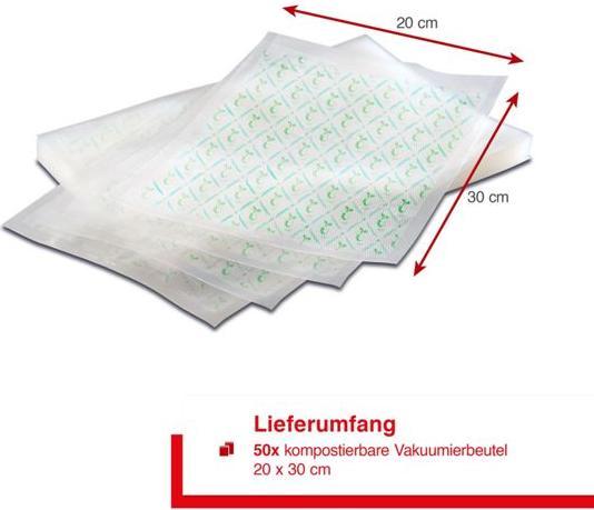 Produktbild Solis ECO Vakuumierbeutel 20 x 30cm (50 x)