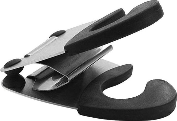 Actual product image ASMI Stainless steel silicone pot and wooden spoon holder
