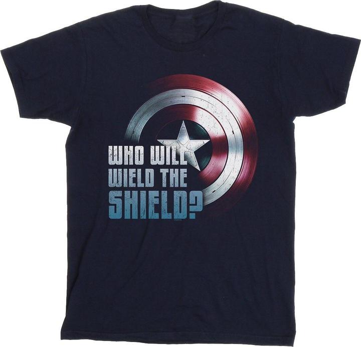 Produktbild The Falcon And The Winter Soldier Wield The Shield TShirt (5XL)