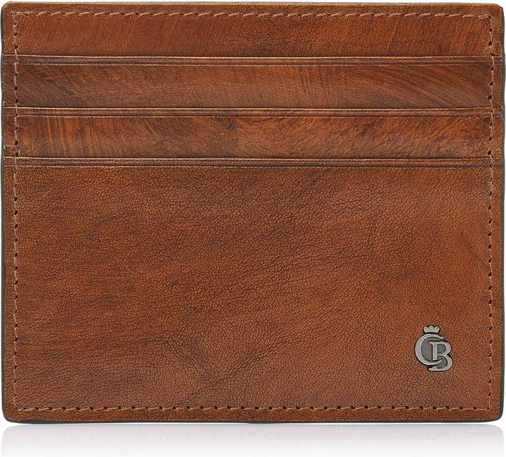 Castelijn & Beerens Kreditkartenetui RFID Schutz Leder 9.5 cm