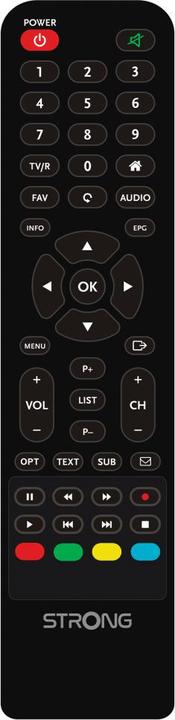 Actual product image Strong SRT7815 DVB-S2 HD+ receiver (0.13 GB, DVB-S, CI Shaft, CI+ slot)