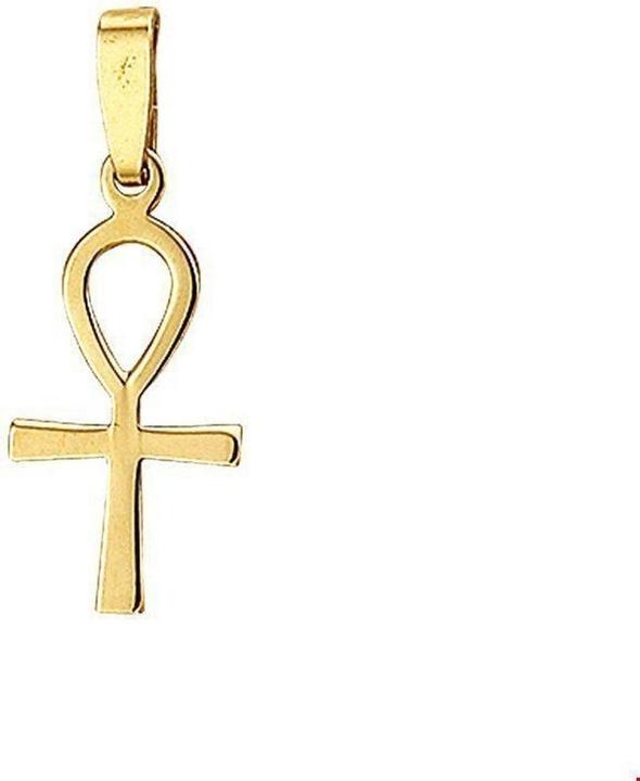 Marie Zeleste Anhänger Ankh Cross - Gold (Gelbgold)