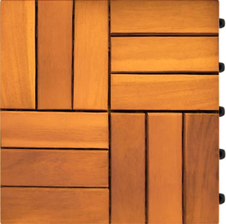 Actual product image Casaria Wood tile (1 x, 30 x 30 cm)