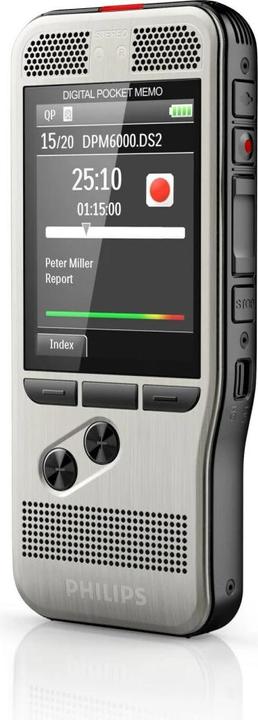 Immagine prodotto Philips Set di dettatura e riproduzione Pocket Memo DPM6700