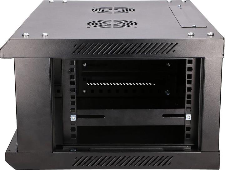 Produktbild Extralink 4U 600X450 WALL-MOUNTED RACKMOUNT CABINET BLACK Wall mounted rack (4 HE, 19 Zoll Rack)