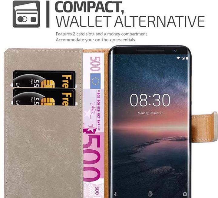 Productafbeelding Cadorabo Boek Luxe Omslag (Nokia 8 Sirocco)
