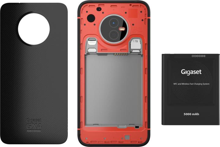 Image du produit Gigaset GX4 Outdoor (64 Go, Noir, 6.10", Double SIM, 48 Mpx, 4G)