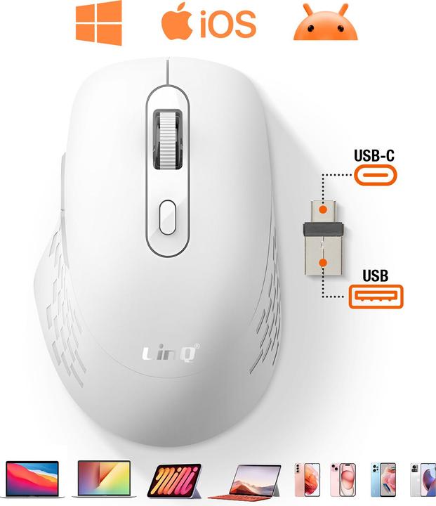 Actual product image LinQ W709 desktop mouse (Wireless)