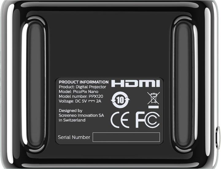 Actual product image Philips PicoPix Nano (nHD, 100 lm, 1.68:1)