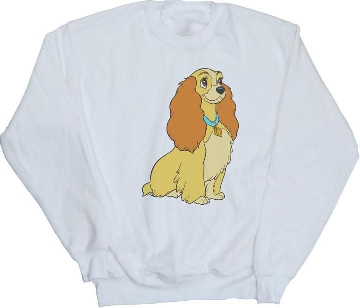 Immagine prodotto Disney Lady And The Tramp Lady Spaghetti Heart Felpa Ragazze (152, 158)