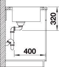 Image du produit Blanco Andano XL 6 S-IF (Éviers à poser, 100 cm, 50 cm)