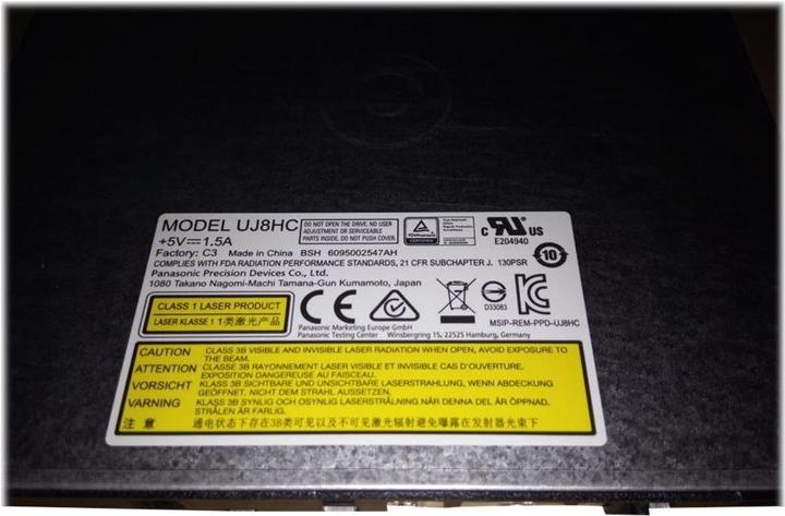 Immagine prodotto Lenovo Panasonic UJ8HC (Masterizzatore DVD)