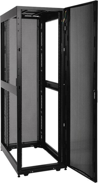 Actual product image Eaton 42U SmartRack Shallow-Depth Rack Enclosure Cabinet with doors & side panels (42 RU, 19 inch rack)