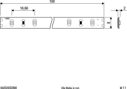 Immagine prodotto EVN-Lichttechnik Striscia LED (Bianco, 500 cm, Interno)