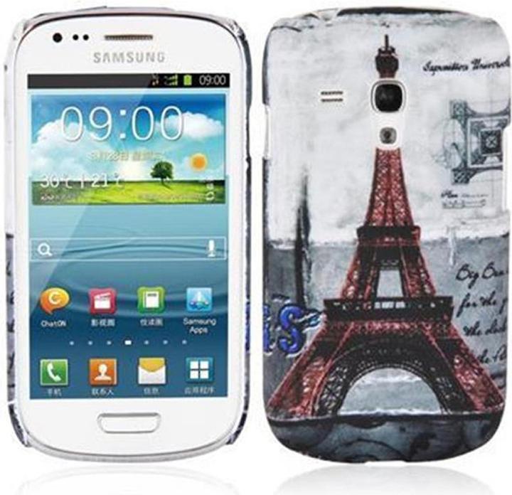 Actual product image Cadorabo Hard cover with imprint cover (Samsung Galaxy S3 Mini)