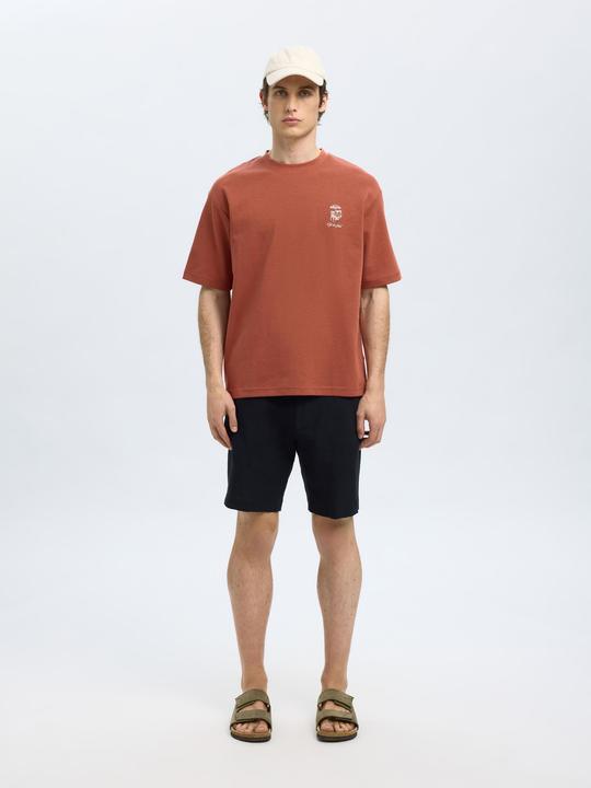 Actual product image Selected Homme Loose Fit Print T-Shirt (XL)
