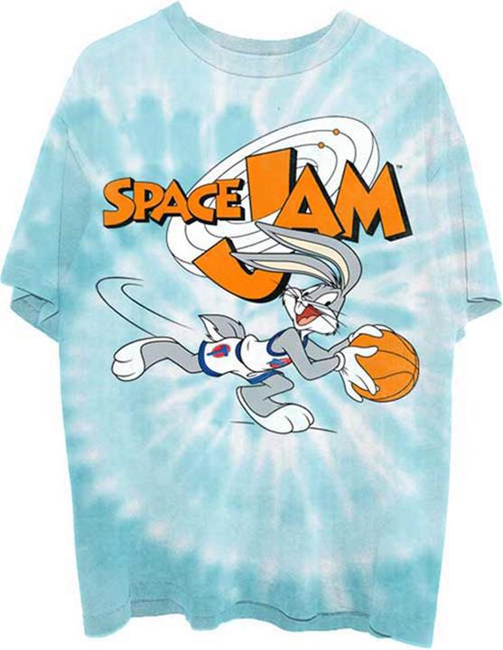 Space Jam Unisex Adult Bugs Bunny Retro T-Shirt (M)