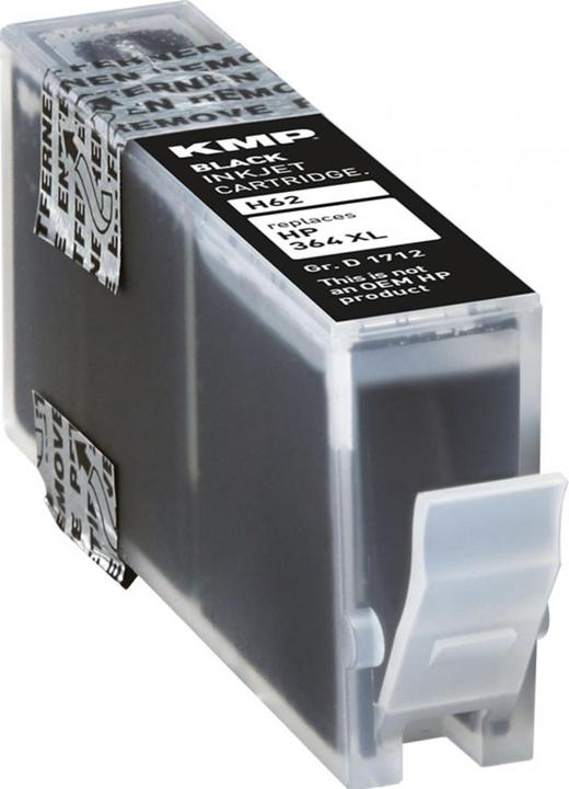Produktbild KMP H62 Tintenpatrone komp. m. HP CN 684 EE No. 364 XL (BK)