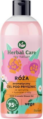 Farmona Herbal Care Rose Aromatic Shower Gel mit Spirulina 500ml F (500 ml)