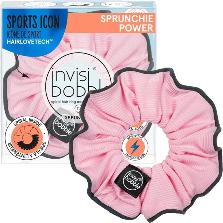 Image du produit Invisibobble Serre-tête Sport Sprunchie, Pink Mantra, 1 pc (Élastiques à cheveux)