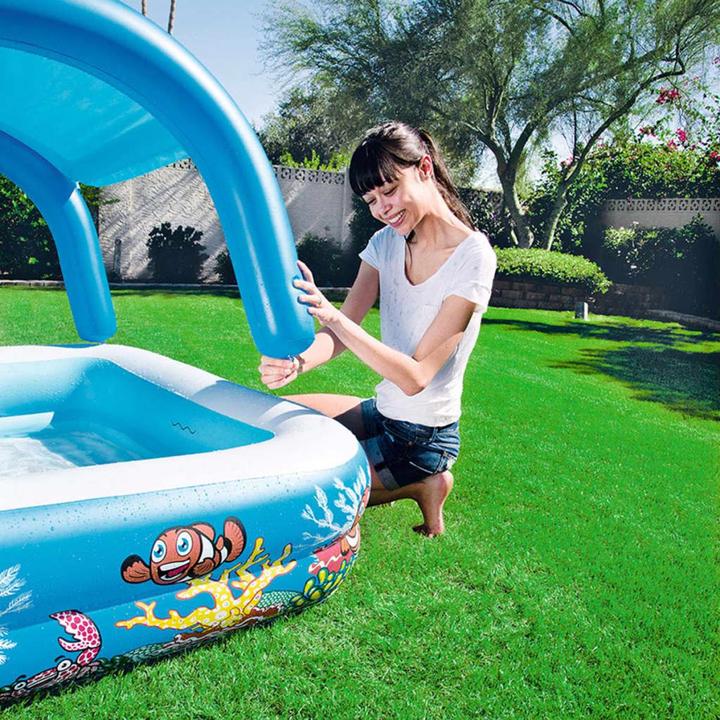 Actual product image Bestway Kinderbecken mit Schiebedach