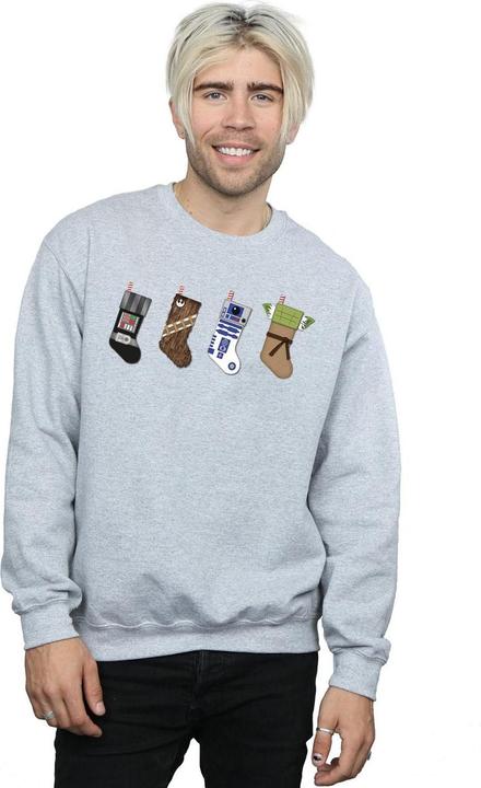 Produktbild Star Wars Christmas Stockings Sweatshirt (XXL)