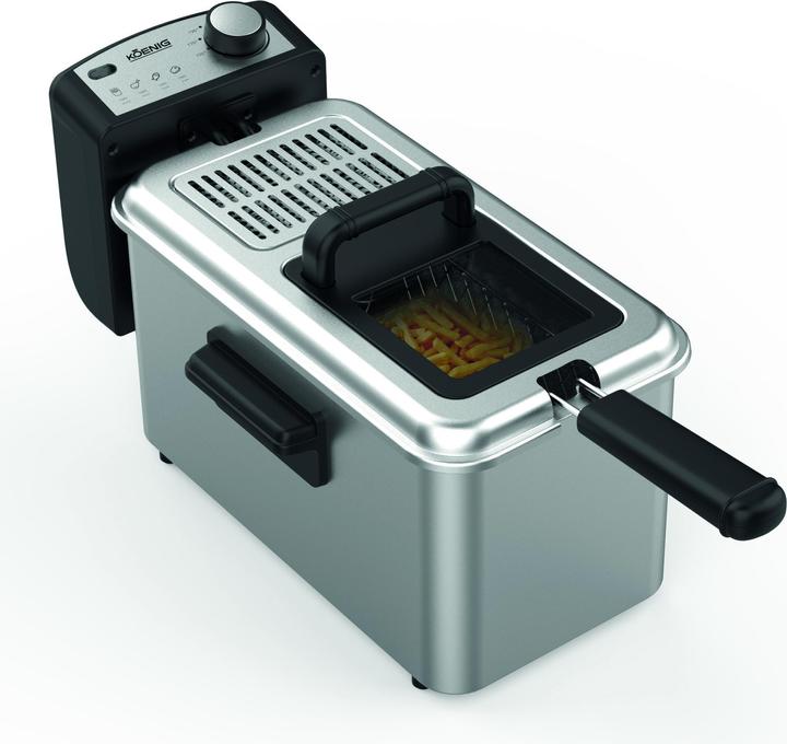 Koenig Kaltzonen-Fritteuse Inox