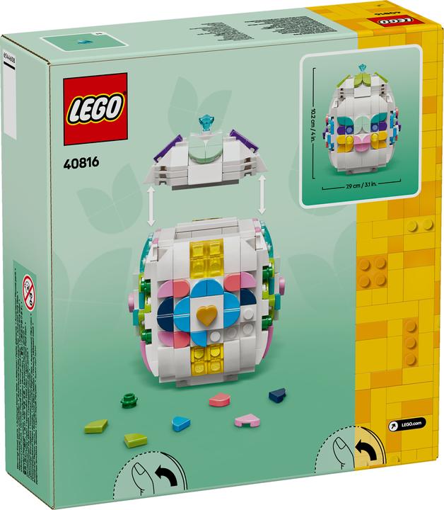 Produktbild LEGO Verziertes Osterei (40816, LEGO Icons)