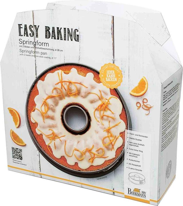 Immagine prodotto Birkmann Teglia Springform Easy Baking con 2 (28 cm)