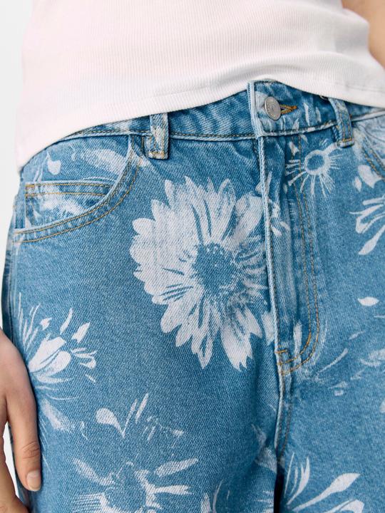 Produktbild Object Print Jeansshorts (XL)