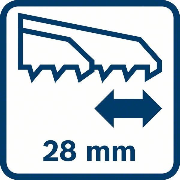Immagine prodotto Bosch Professional Seghetto alternativo GSA 1100 E, lama per metallo S 123 XF, lama per legno S 2345 X