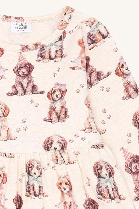 Produktbild Hust and Claire Kleid mit Hundeprint HCDonna (122)