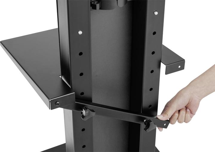 Actual product image SpeaKa Professional SP-TVS-500 TV stand 94,0cm (37 ) - 203,2cm (80 ) floor stand (80", 40 kg)