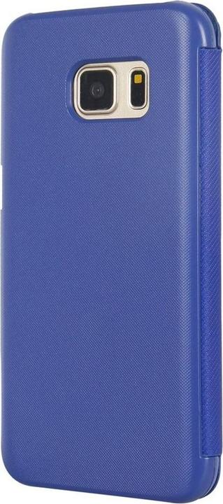 Actual product image König Design Flip Cover Protective Case Mobile Phone Cover Bookstyle for Samsung Galaxy S8 Blue New (Samsung Galaxy S8+)
