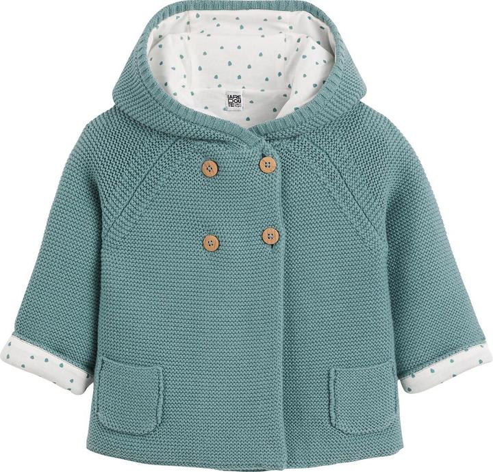 Produktbild La Redoute Collections Strickjacke mit Kapuze (86)
