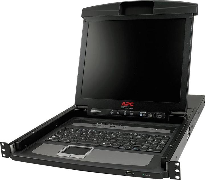 APC 43.18 cm - 17 Z Rack LCD Console - US Tastatur - mit 8 Port Analog KVM Switch