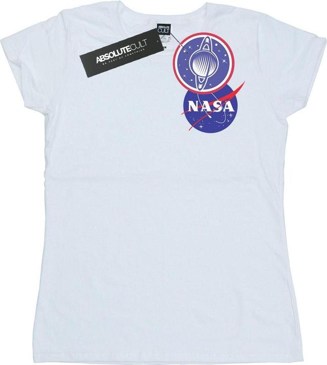 Immagine prodotto Nasa Classic Insignia Chest Logo Maglietta Donna (L)