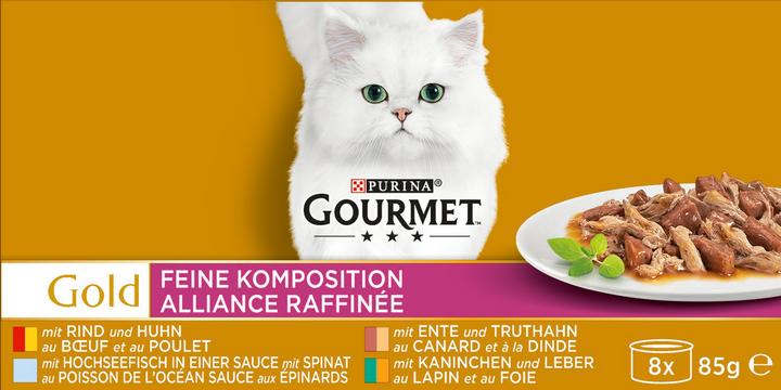 Immagine prodotto Gourmet Composizioni fini in oro (Adulto, 8 pz., 680 g)