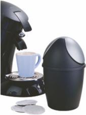Actual product image Sunware Tilgio Black Table Waste Bin 1.5L (1.50 l)