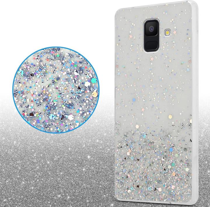 Image du produit Cadorabo Couverture TPU paillettes scintillantes (Samsung Galaxy J6 (2018))