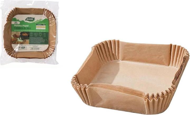 Image du produit Algon Essenstablett-Set Fritteuse ohne Öl 24 cm 20 Stücke (24 Stück)
