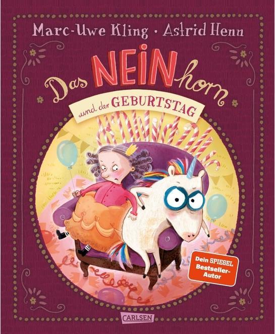 Actual product image The NEINhorn and the birthday (Marc-Uwe Kling, German)