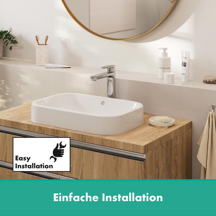 Actual product image hansgrohe Vernis Blend Einhebel-Waschtischarmatur 190 ohne Ablaufgarnitur