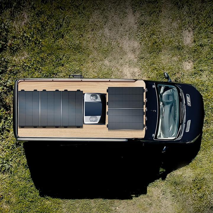 Actual product image EcoFlow Rigid Solar Panel Mounting Feet (Solar system mounting material)