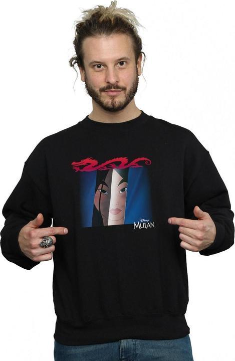 Immagine prodotto Disney Mulan Face Peep Felpa Uomo (XL)