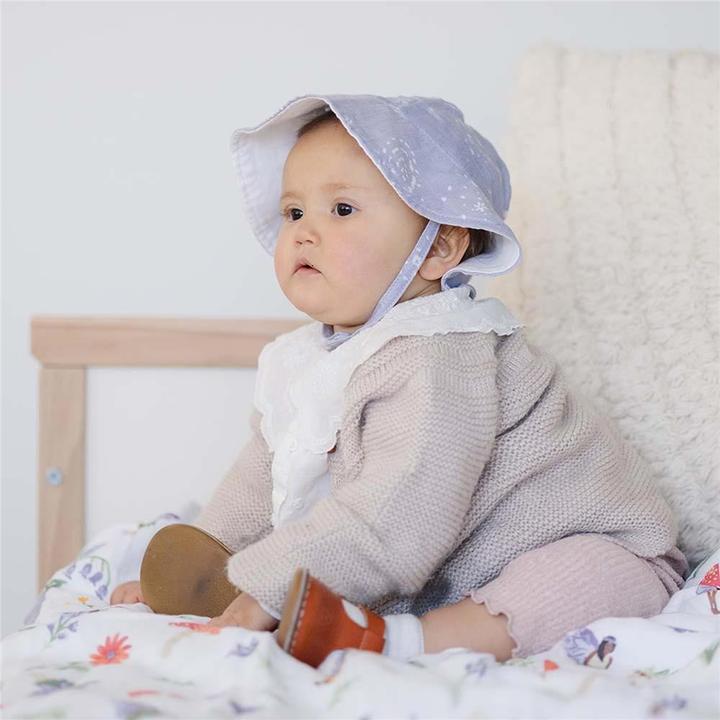 Produktbild Bébé au Lait Classic Muslin Sonnenhut (One Size)