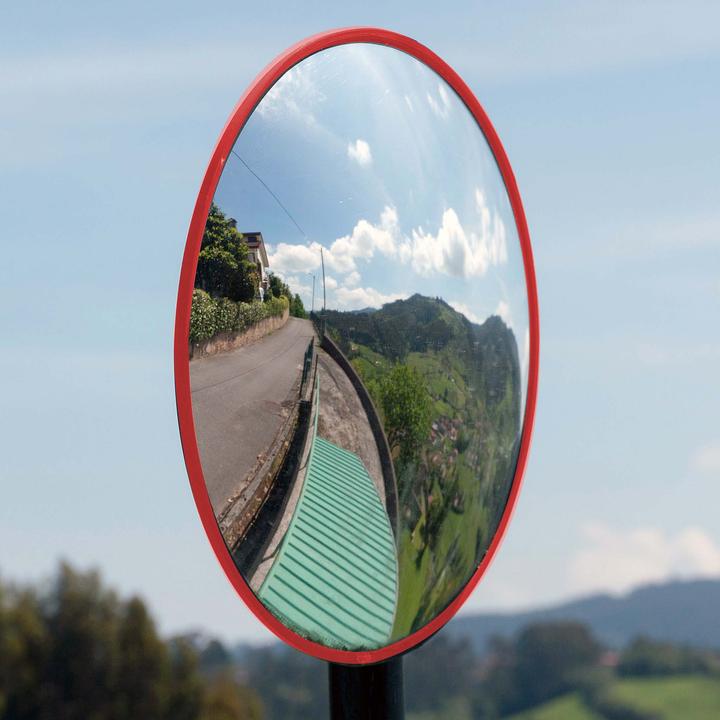 Produktbild Wiltec Sicherheitsspiegel 80cm Überwachungsspiegel Panoramaspiegel Verkehrsspiegel