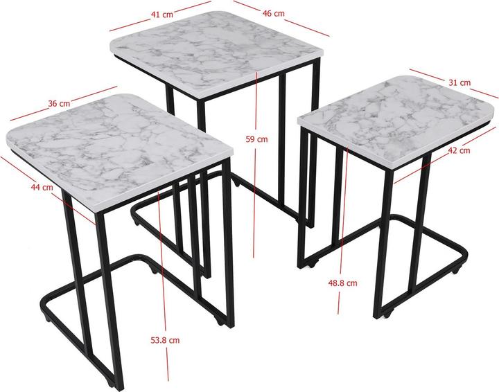 Image du produit Hanah Home Bastien (46 x 41 x 59 cm)