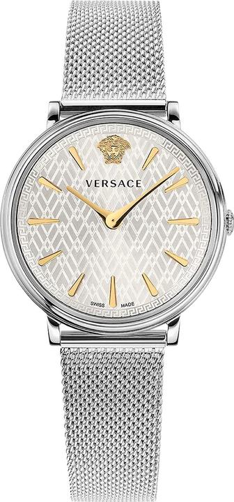 Actual product image Versace VE8100519 V Circle ladies' watch 38mm 5ATM (Analogue wristwatch, 38 mm)
